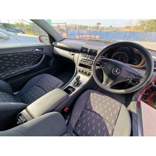 5B - Mercedes C180 Coupe, (2003), 1.8L Automatic, Petrol, * ONLY 53,000km! *, Cruise Control, A/C, Remote... 