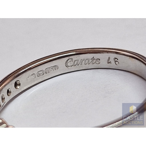 13 - Stunning, Perfectly Matched White Gold & Diamond Engagement Ring AND Wedding Band, by 'Carats', Cypr... 