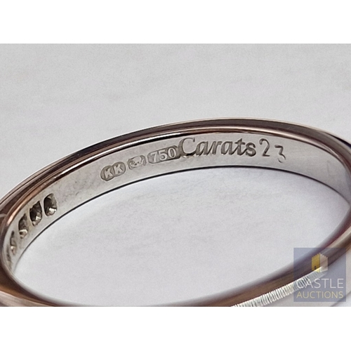 13 - Stunning, Perfectly Matched White Gold & Diamond Engagement Ring AND Wedding Band, by 'Carats', Cypr... 