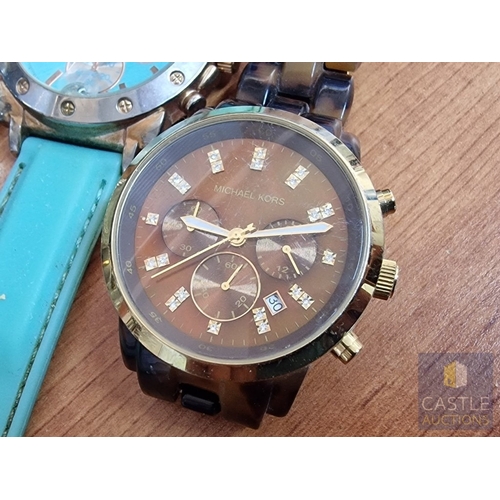 185 - Collection of Gent's Wrist Watches; Incl. Michael Kors, Rotary, Accurist, etc (see multiple catalogu... 