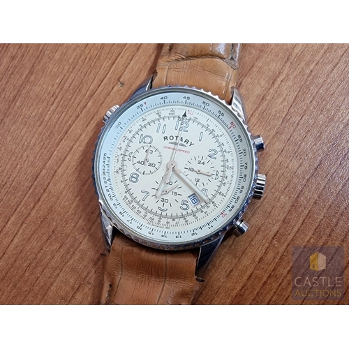 185 - Collection of Gent's Wrist Watches; Incl. Michael Kors, Rotary, Accurist, etc (see multiple catalogu... 
