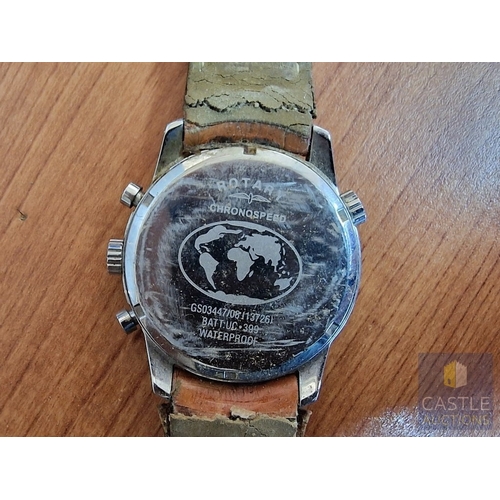 185 - Collection of Gent's Wrist Watches; Incl. Michael Kors, Rotary, Accurist, etc (see multiple catalogu... 