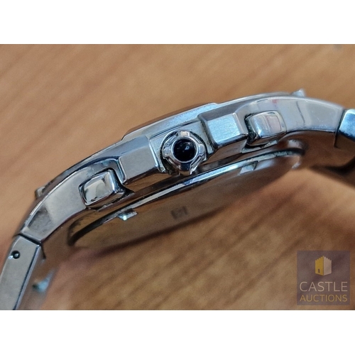 186 - SEIKO Coutura Gent's Stainless Steel Wrist Watch, Model: 7T62-OJBO, with Date, Alarm, on Bracelet St... 