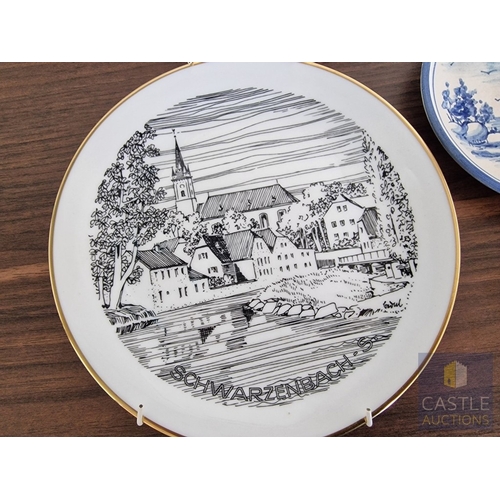 189 - Collection of 6 x Assorted Collectable Wall Plates, Incl. Coalport, Spode, Kronester, Artesia, and I... 