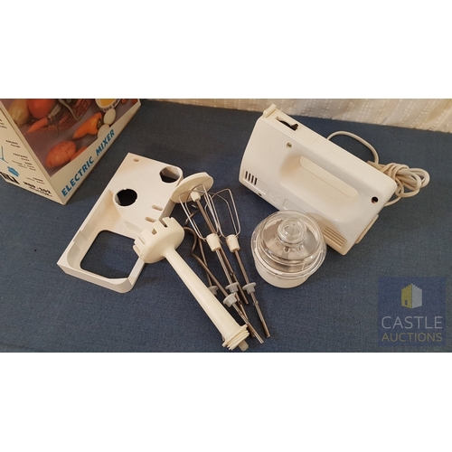 668F - Vintage Electric Hand Mixer In Original Box. A/F