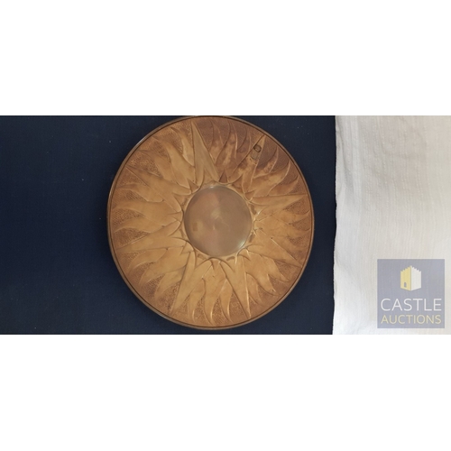 687F - 5 x Vintage Style Serving Trays & Wall Plates, In Brass, Copper & Stainless Steal with Decorative Et... 