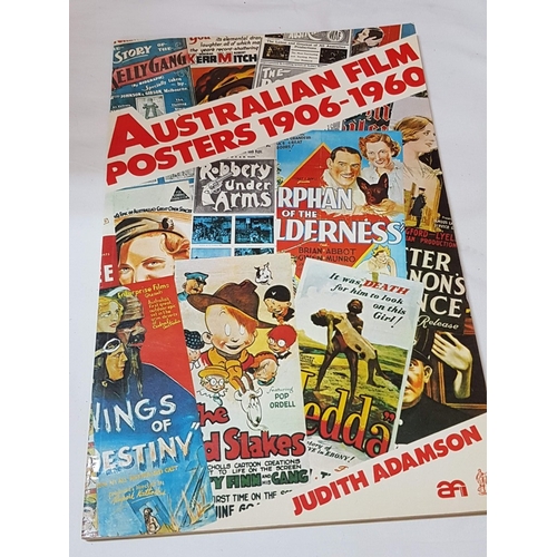 689G - Collectible 'Australian Film Posters 1906-1960 Judith Adamson'.