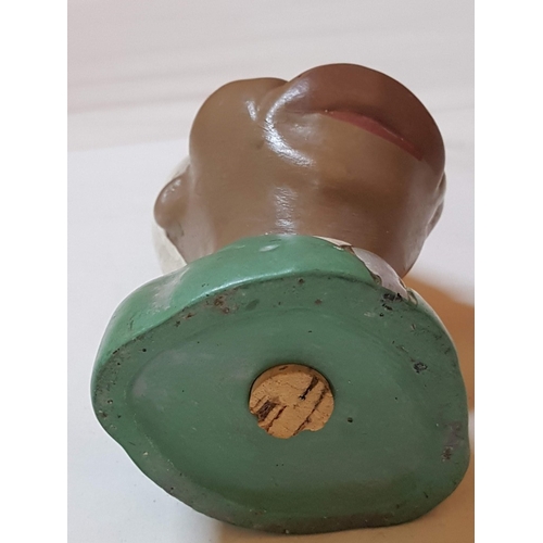 691G - Rare Vintage Ceramic Nelson Mandela Salt/Pepper Shaker, Circa 1990s. (Approx. H: 11.5cm)