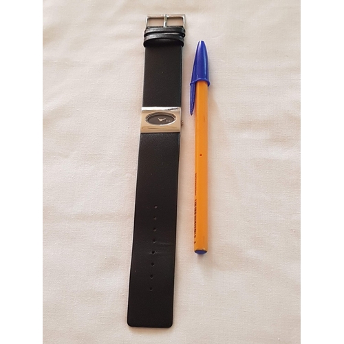 695G - Elle Women's Fashion Watch (Ref: 0104, 1487L) with Black Leather Strap and Silver Tone Case, Made Sw... 