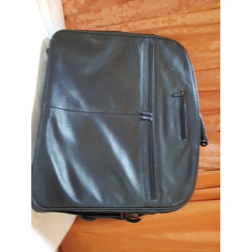699G - 'Condotti' Hand Made, Genuine Leather Black (82725) Suit Bag