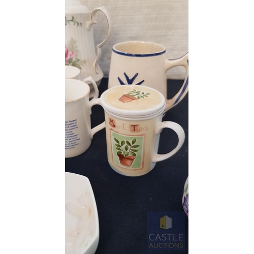 725F - Large Collection Of Kitchen Ware Including Mugs, Trinket Bowls, Jugs & Many More. A/F