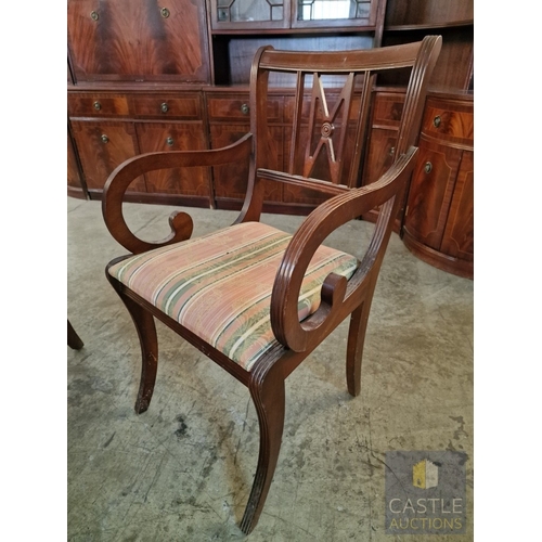 162 - Classical Style Extending Dining Table with Twin Pedestal Base, Tripod Legs and Claw & Ball Feet, (A... 