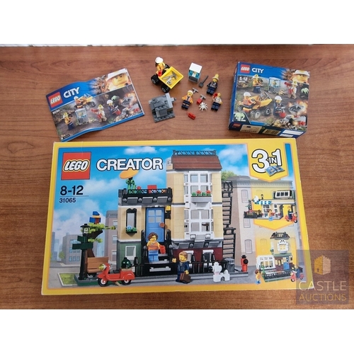 164 - LEGO Creator 3-in-1 Park Street Townhouse (31065), Unused / Un-opened, Together with LEGO City Minin... 