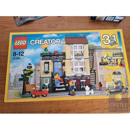164 - LEGO Creator 3-in-1 Park Street Townhouse (31065), Unused / Un-opened, Together with LEGO City Minin... 