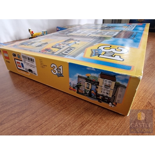 164 - LEGO Creator 3-in-1 Park Street Townhouse (31065), Unused / Un-opened, Together with LEGO City Minin... 