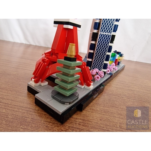 165 - LEGO Architecture 'Tokyo' #21051, Ready Assembled, Together / Complete with Original Box and Instruc... 