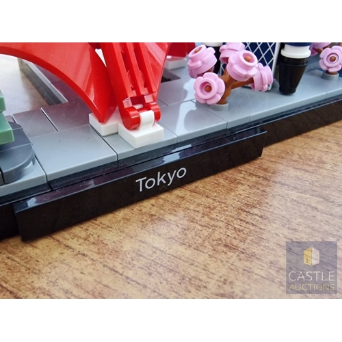 165 - LEGO Architecture 'Tokyo' #21051, Ready Assembled, Together / Complete with Original Box and Instruc... 