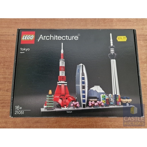 165 - LEGO Architecture 'Tokyo' #21051, Ready Assembled, Together / Complete with Original Box and Instruc... 