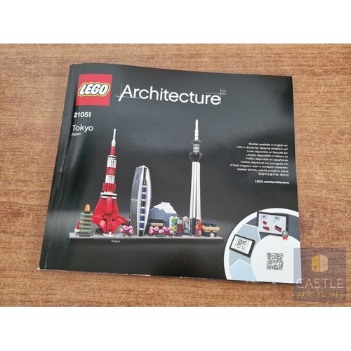 165 - LEGO Architecture 'Tokyo' #21051, Ready Assembled, Together / Complete with Original Box and Instruc... 