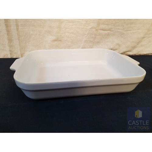 339 - 4x Oval Serving Dishes (Approx. 2x Big 36cm x 25cm Each and 2x Small 21.5cm x 15cm Each), Together 1... 