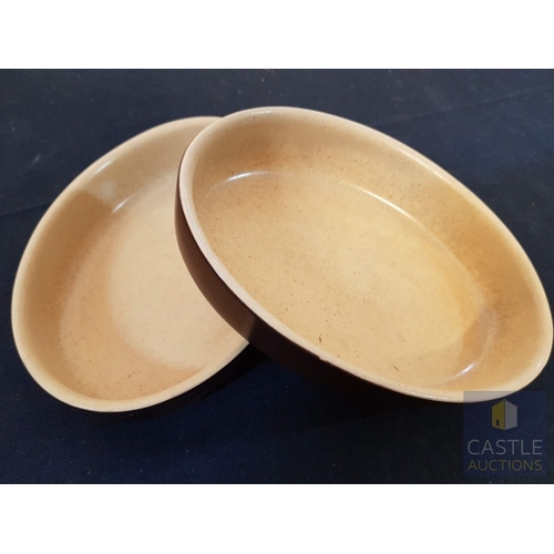 339 - 4x Oval Serving Dishes (Approx. 2x Big 36cm x 25cm Each and 2x Small 21.5cm x 15cm Each), Together 1... 