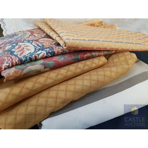 343 - Beautiful Collection of Hand Made Traditional Table Cloth, Napkins and Other (Approx. x24 Pcs), Toge... 