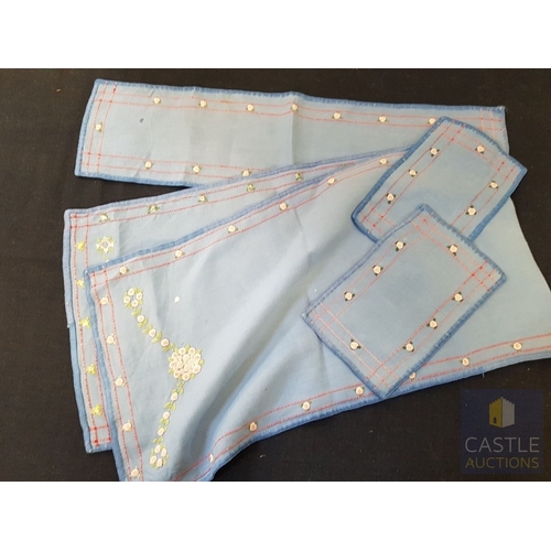 343 - Beautiful Collection of Hand Made Traditional Table Cloth, Napkins and Other (Approx. x24 Pcs), Toge... 
