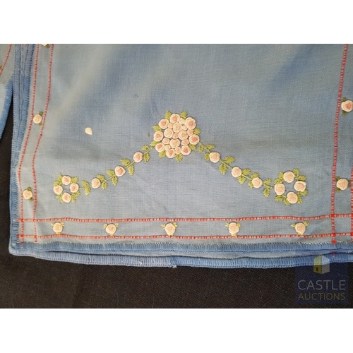343 - Beautiful Collection of Hand Made Traditional Table Cloth, Napkins and Other (Approx. x24 Pcs), Toge... 