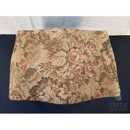 344 - Retro Style Padded Dressing Table Stool.