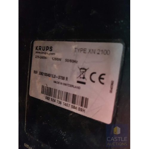 345 - Large Assorted Collection of Kitchen Items; Krups Coffee Maker Type XN 2100 (Untested), Scales, Tool... 