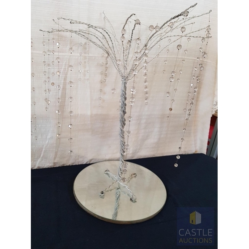 351 - DIY- Handcrafted Multifunction Decor (events/home/garden); Shimmer Willow Style Trees (Approx. H:70c... 