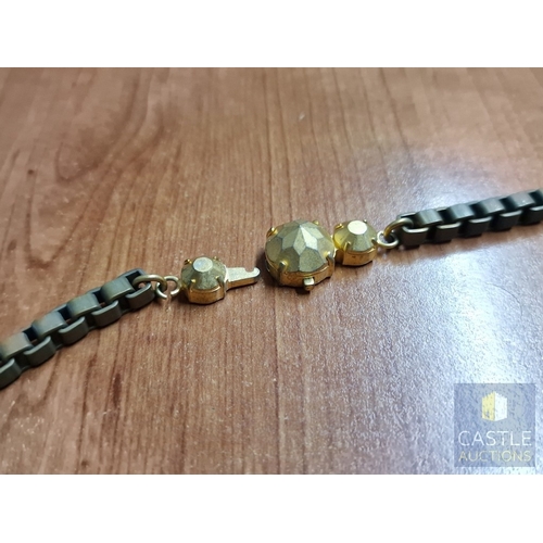 362 - French Designer SHOUROUK 'Harlow Bird Jumble Necklace', A Stunning Bold 'Bib' Statement Piece of Mul... 