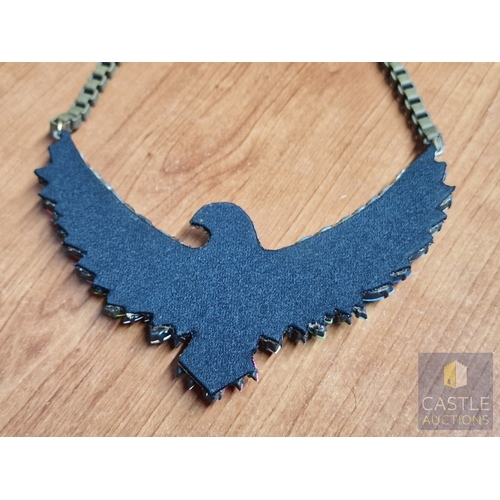 362 - French Designer SHOUROUK 'Harlow Bird Jumble Necklace', A Stunning Bold 'Bib' Statement Piece of Mul... 