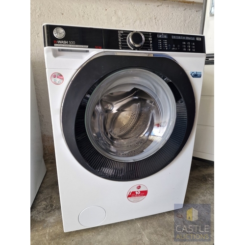378 - HOOVER 'H-Wash 500' 14kg Washing Machine, with Eco-Power Inverter 1400 Spin, Active Steam, A+++ Ener... 