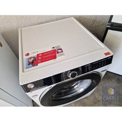 378 - HOOVER 'H-Wash 500' 14kg Washing Machine, with Eco-Power Inverter 1400 Spin, Active Steam, A+++ Ener... 