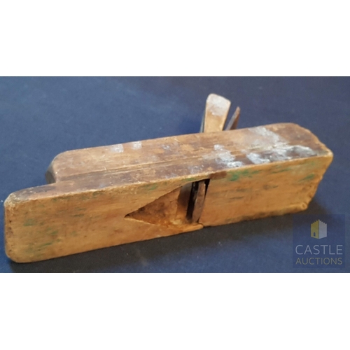 171B - Collection of Antique and Vintage Hand Tools, Inc. Early 20th Woodworking Plane Schroder Carety, Old... 