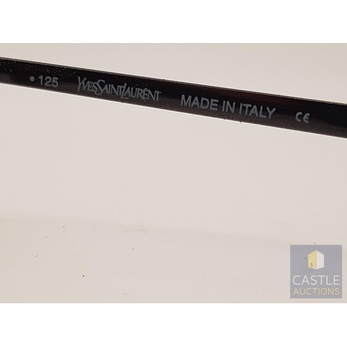 173D - Yve Sant Laurent 125 YSL 202016/S Sunglasses, Made in Italy, Together Original Soft Case and Cardboa... 
