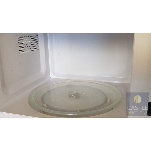 180B - Balay 3WMX1918 Integrated Microwave Oven, Silver, Untested.