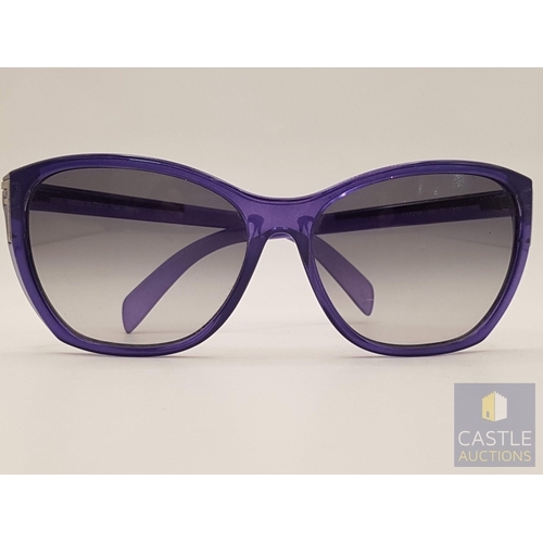 381 - Fendi FS5219 Purple Cat-Eye Sunglasses with Case.