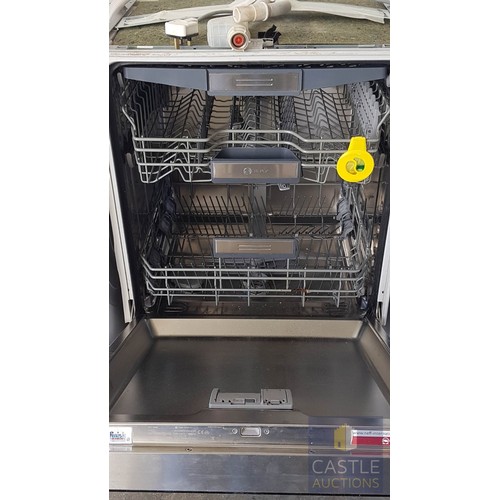 180A - NEFF SD6PW1F Integrated / Built-In Dishwasher, Silver Colour, Untested.