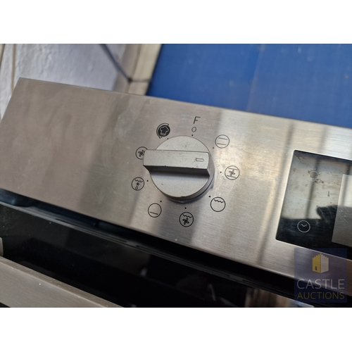 180C - INDESIT Built-In Electric Oven, Silver Colour, (Model: IFW 6544 IX), Untested