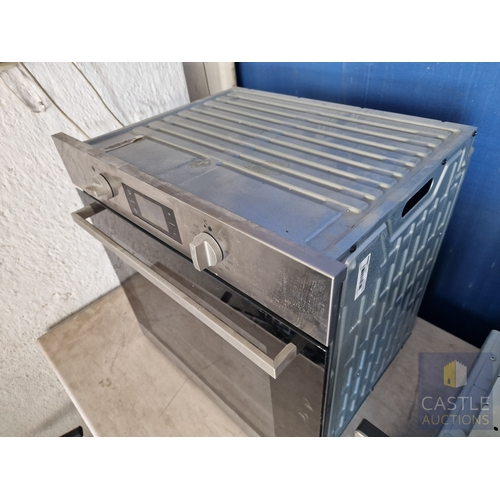 180C - INDESIT Built-In Electric Oven, Silver Colour, (Model: IFW 6544 IX), Untested
