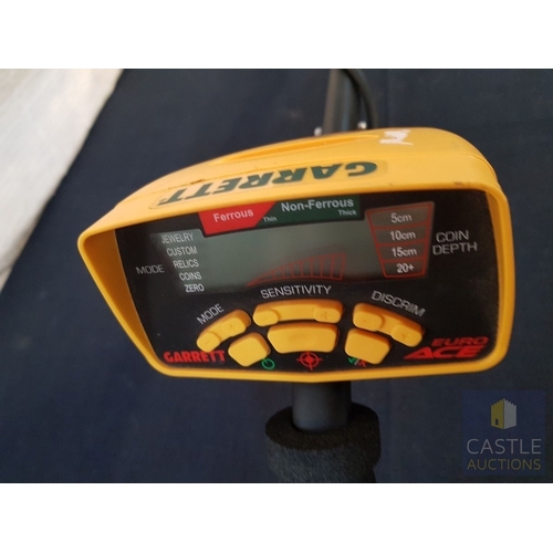 370 - Garrett Euro Ace 350 Metal Detector, Untested.