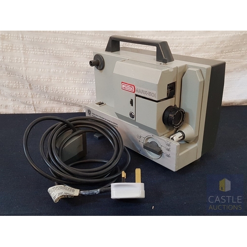 371 - Retro Emig MARK-501 Super Standard Single 8 Movie, Dual 8mm Film Projector, Untested