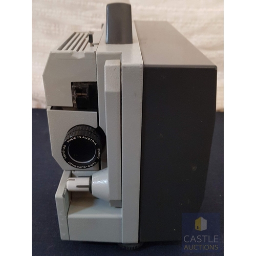371 - Retro Emig MARK-501 Super Standard Single 8 Movie, Dual 8mm Film Projector, Untested