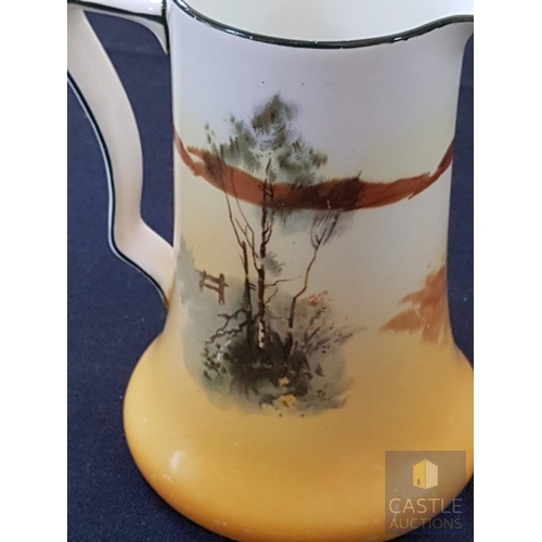 374 - Vintage Royal Doulton 'Coaching Days', Series Ware Jug, Originally Designed by Victor Venner (Circa ... 
