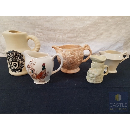 375 - Collection of Various Vintage and Retro Porcelain Jugs (Different Brand, Size, Style, Colour etc.); ... 
