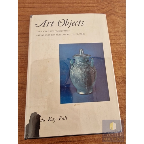 744J - Hardback Book 'Art Objects, Their Care and Preservation' by Frieda Kay Fall, Harvard Medical School ... 