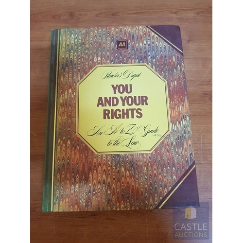 747J - 'You and Your Rights- An A to Z Guide to The Law' by Reader's Digest.