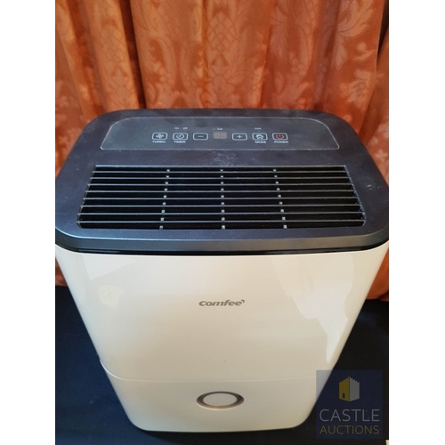 759J - COMFEE Dehumidifier, Model; MDDF- 16DEN3 (Approx. 34cm x 24cm x 49.5cm), * Basic Test & Working *